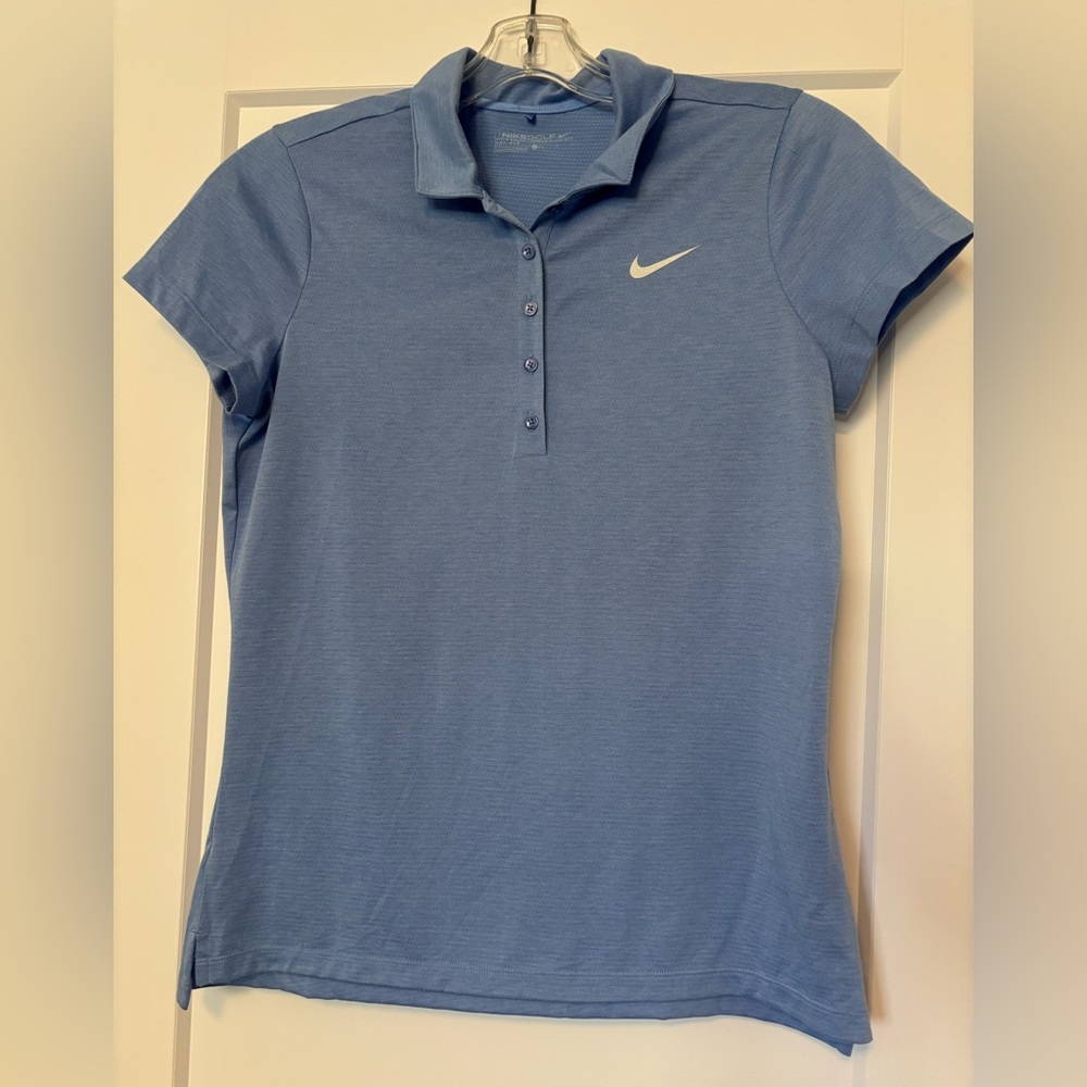 Nike Golf,  NWOT . Light Blue Women's Polo Shirt